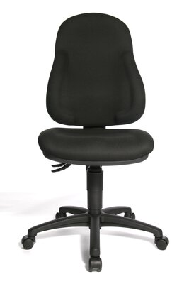 Bild von Büro-Drehstuhl Textil schwarz Topstar