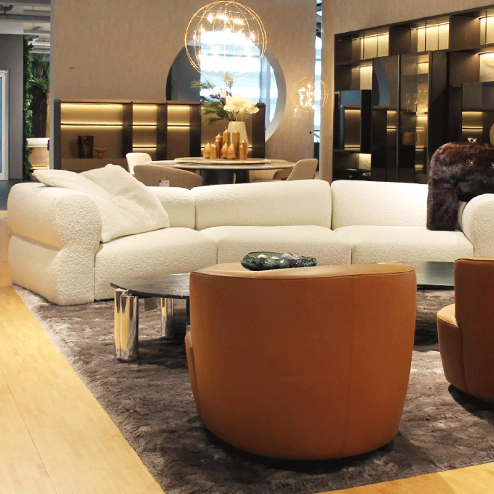 Polstermöbel von Molteni &C im tyoisch italienischen Design