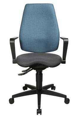 5. Bild von Büro-Drehstuhl Kunststoff schwarz Topstar