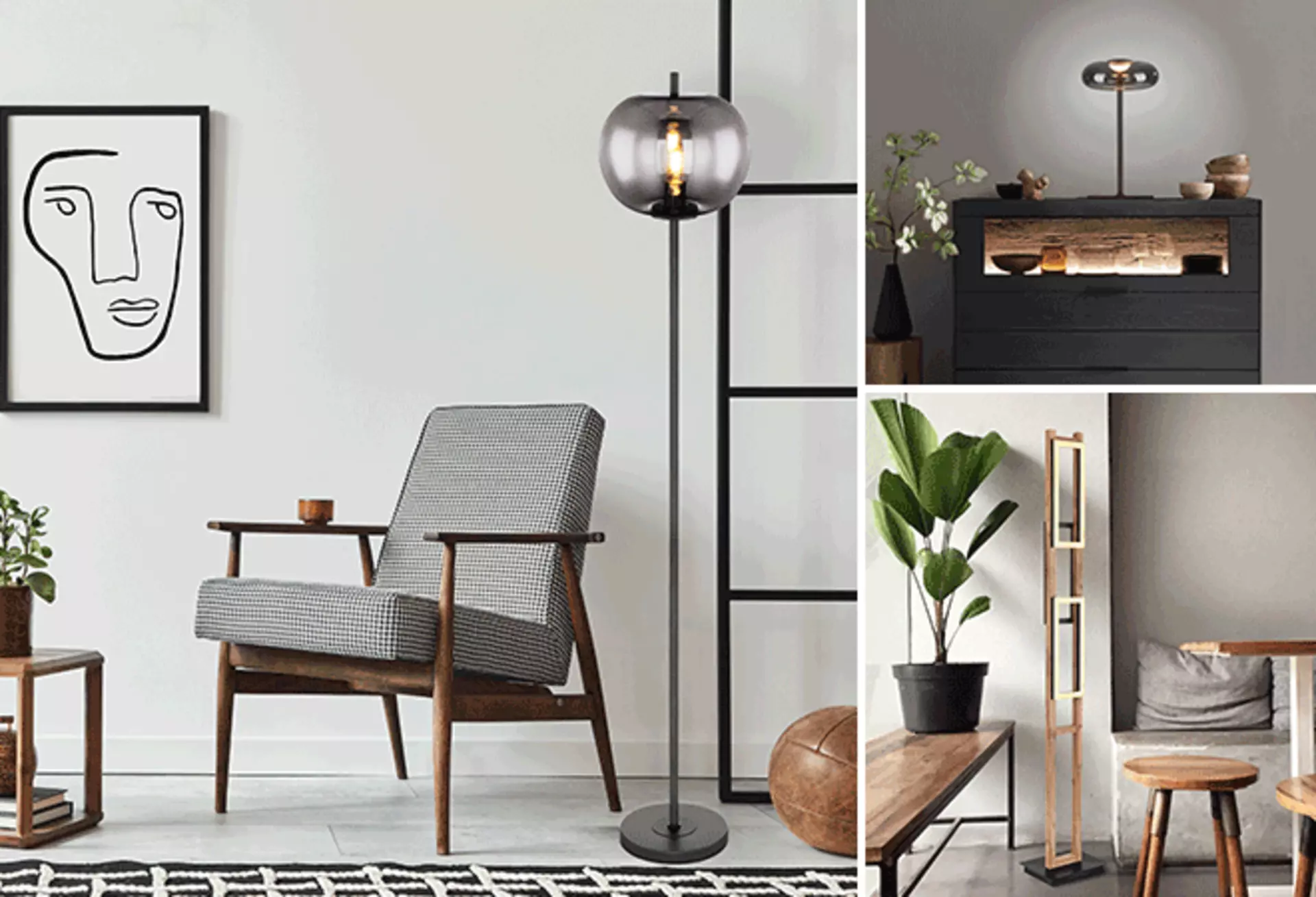 Flexible Steh- und Tischleuchten für das Esszimmer