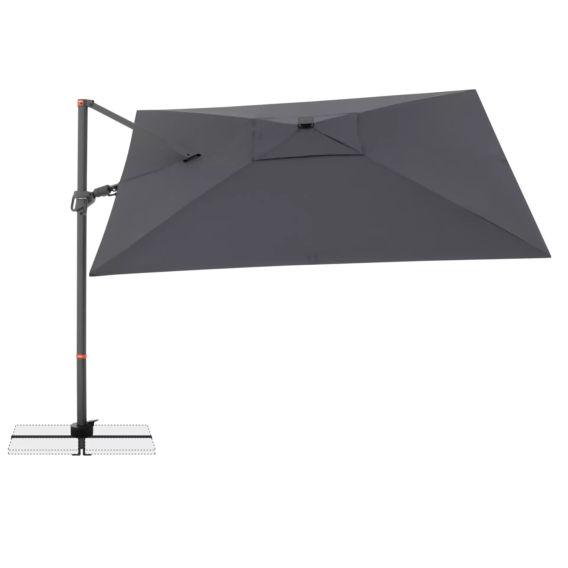 Sonnenschirm MYZONE Doppler Textil 220 x 267 x 300 cm