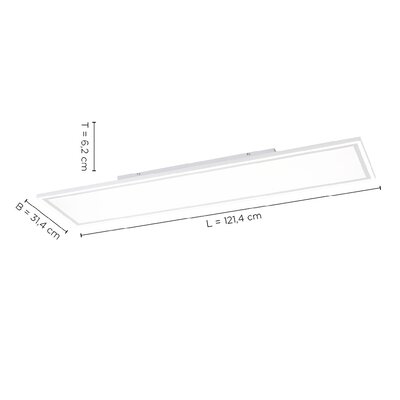 10. Bild von Deckenleuchte LED Fernbedienung weiß