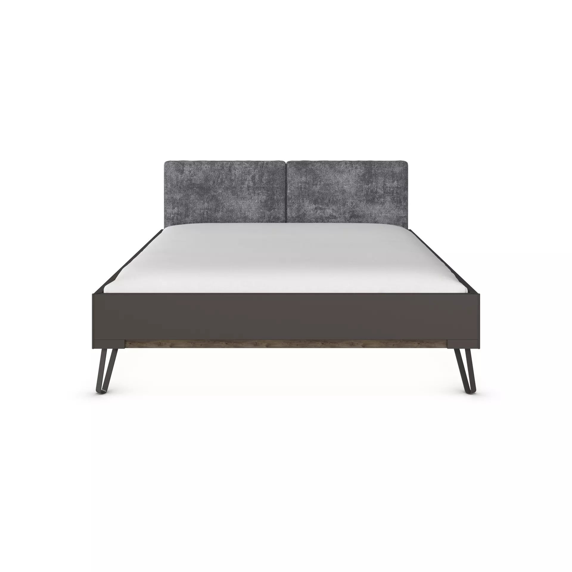 Schlafzimmer LUANA rauch ORANGE Holzwerkstoff 223 x 100 x 187 cm