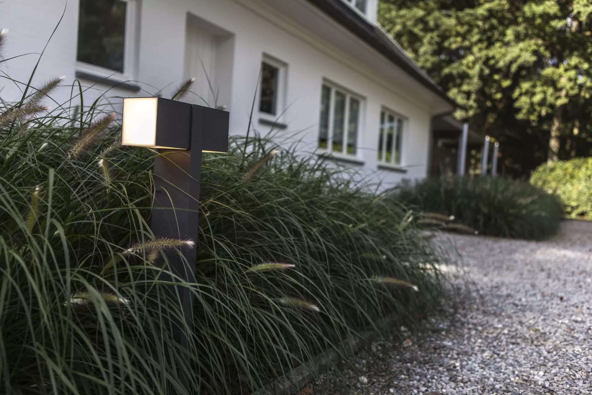 Wege-Außenleuchte CUBA Eco-Light Metall 24 x 75 x 11 cm