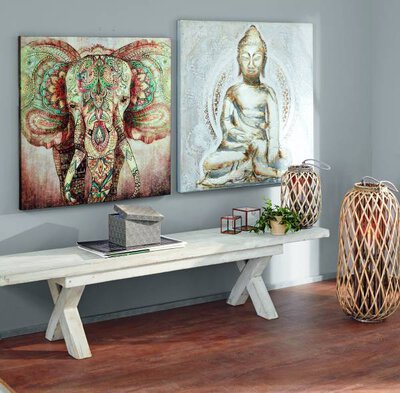 2. Bild von Bild Holz silber
