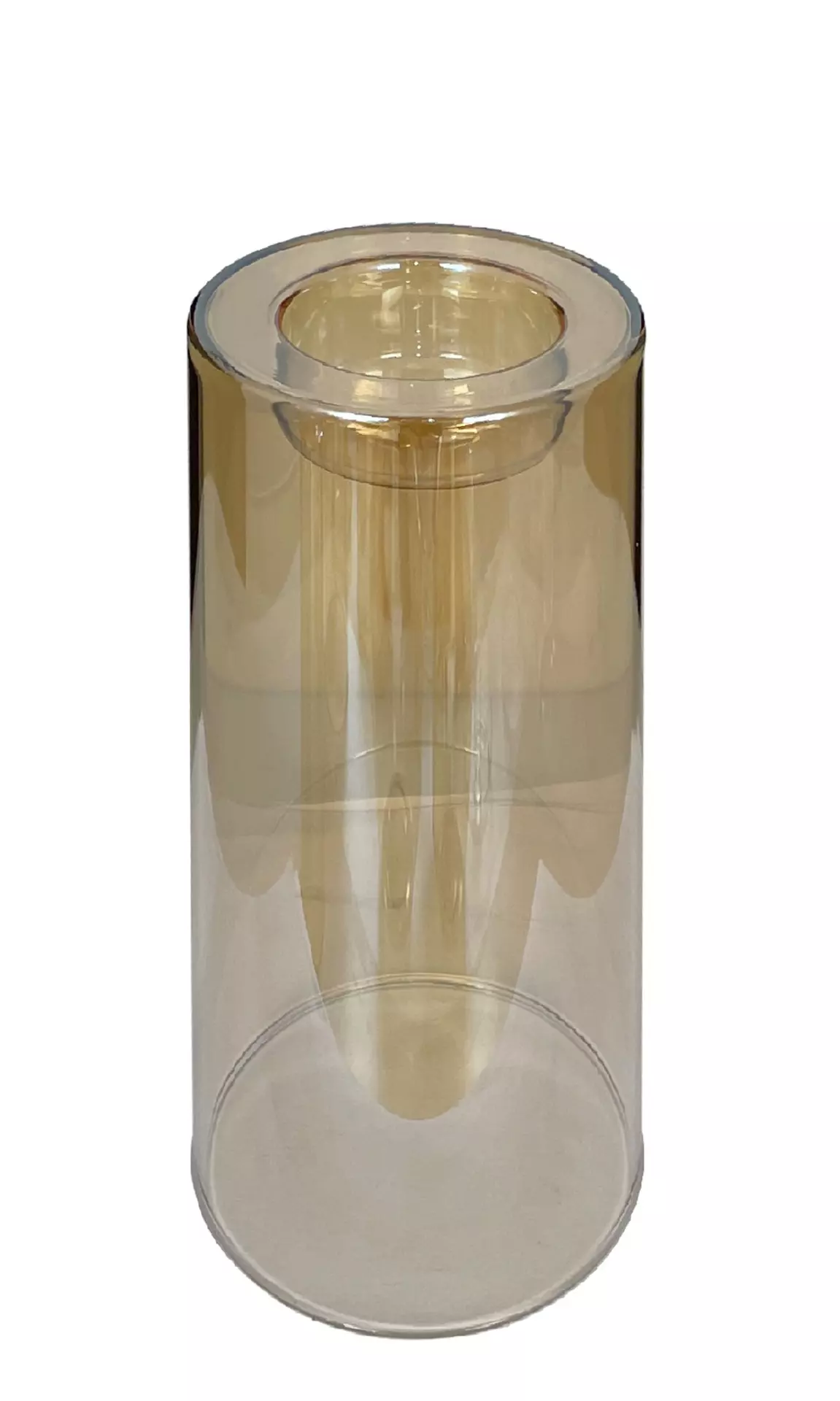 Teelichthalter Escala Kaheku Glas 8 x 20 x 8 cm