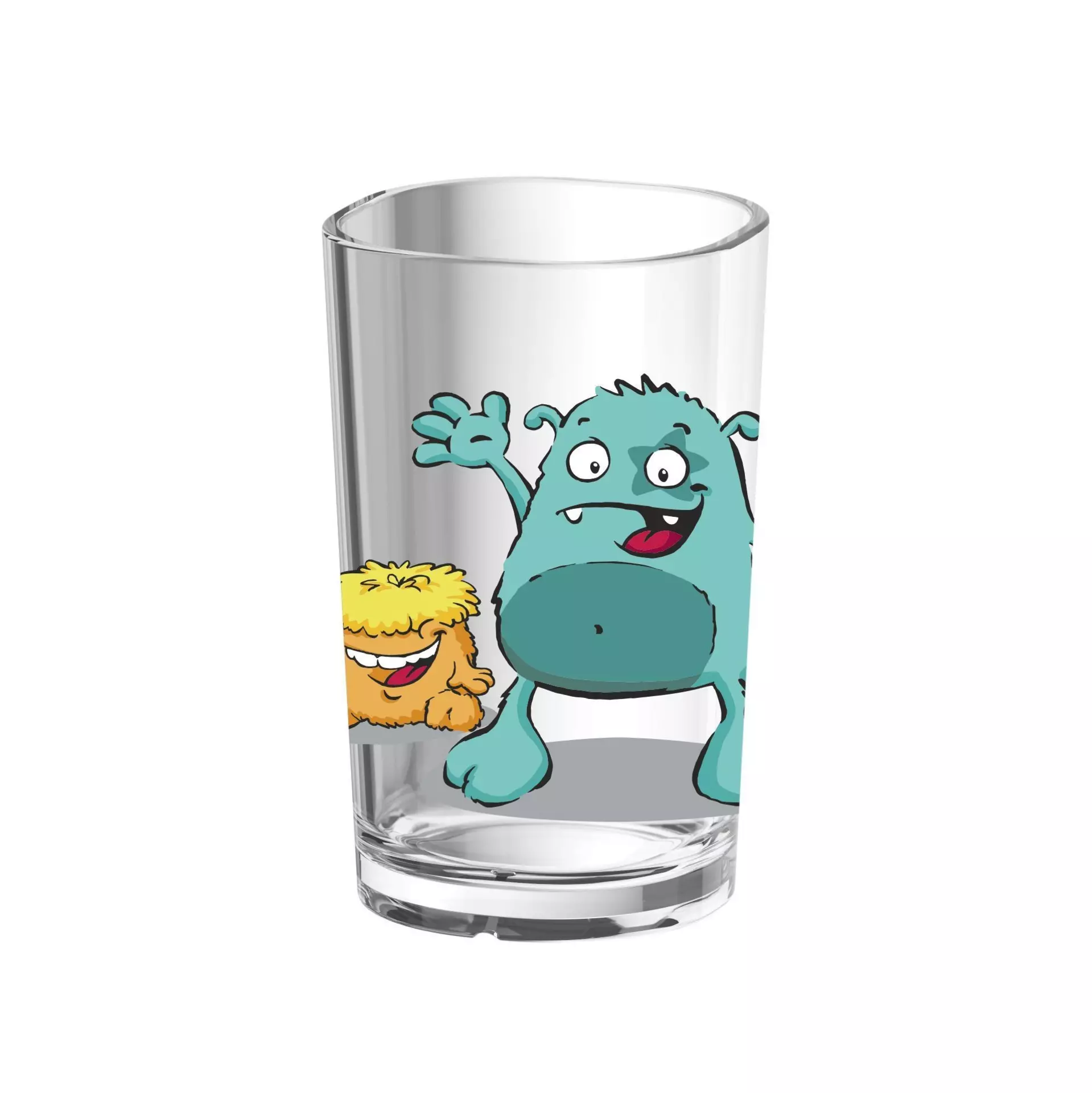 Trinkglas KIDS Kinderglas Monster Emsa Kunststoff 6 x 10 x 6 cm