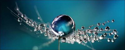 Bild von Bild Glas mehrfarbig