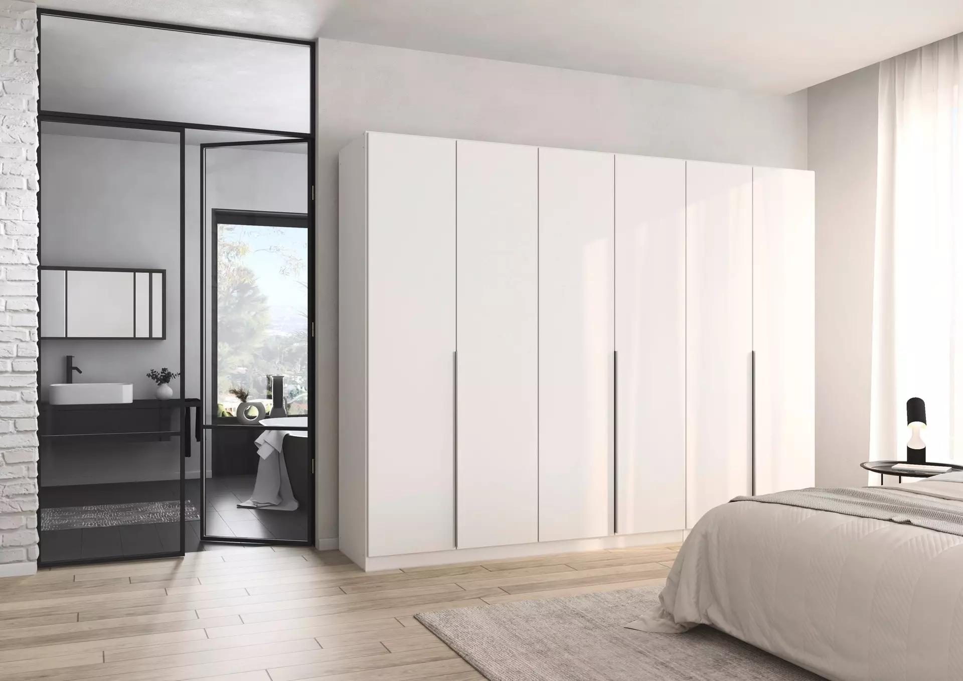 Drehtürenschrank