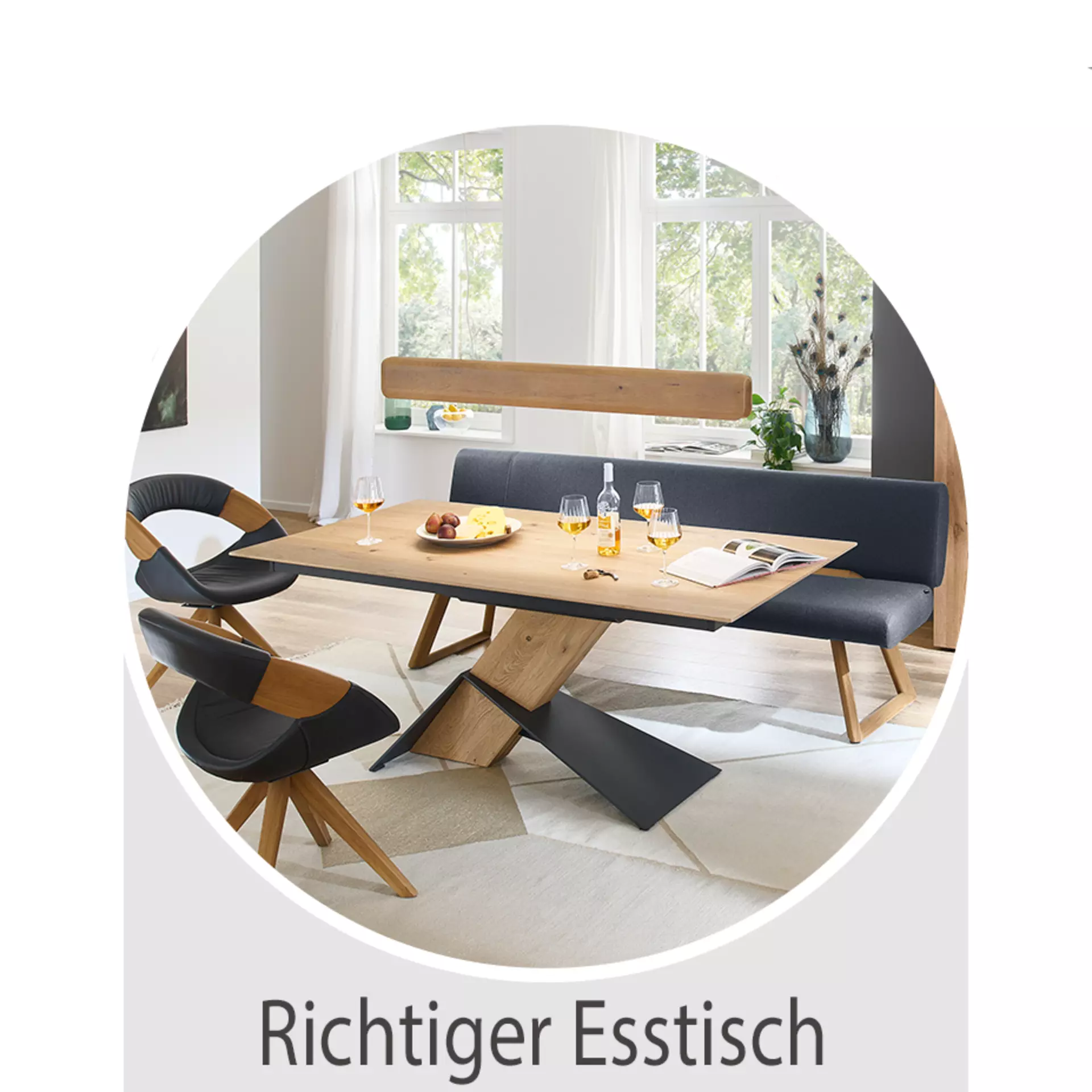 Further topic zum Wohntipp Richtiger Esstisch 