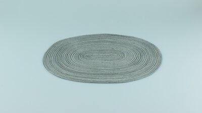 Bild von Tischset Kunststoff grau