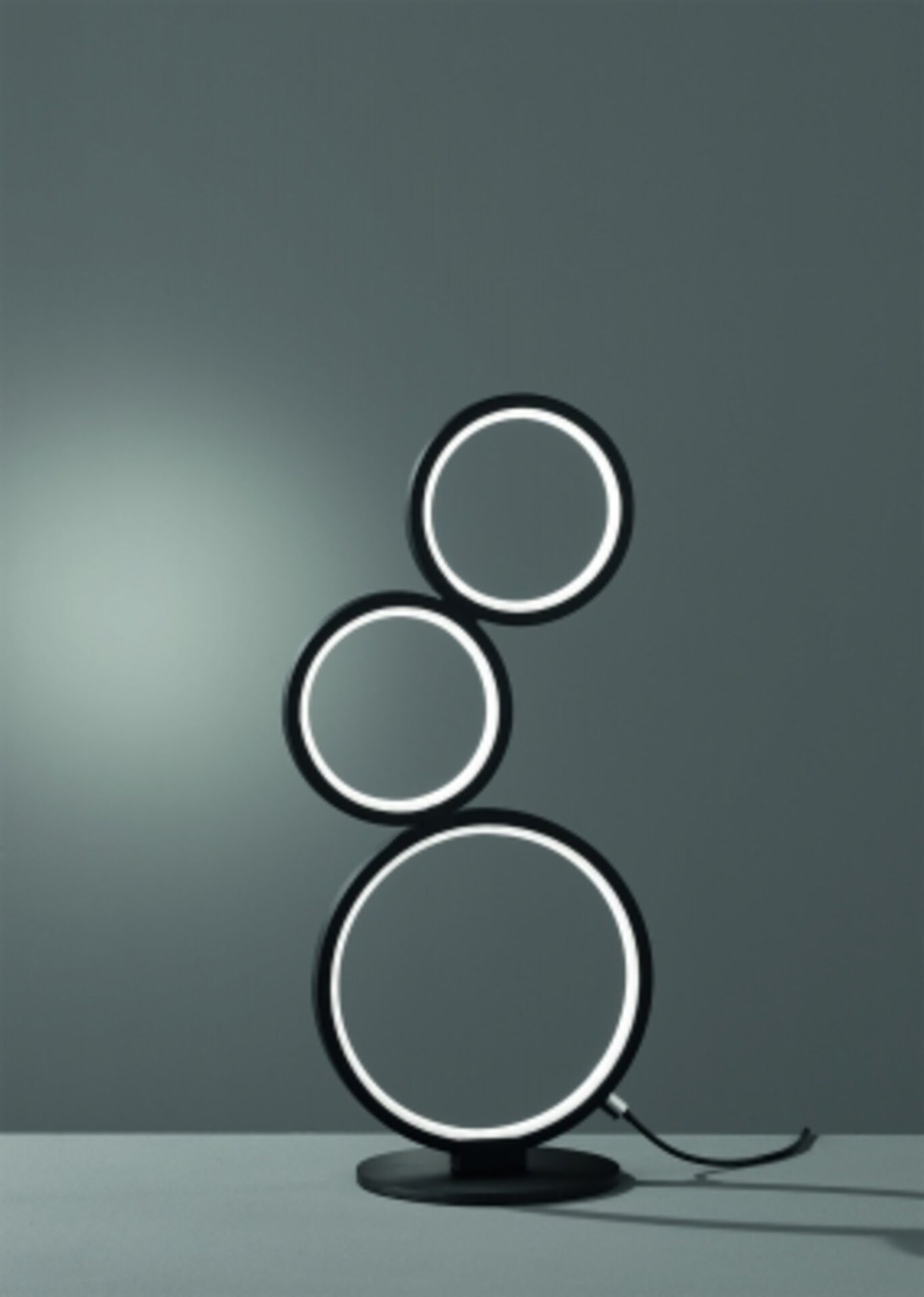 Tischleuchte Rondo Trio Leuchten Metall 15 x 45 x 20 cm