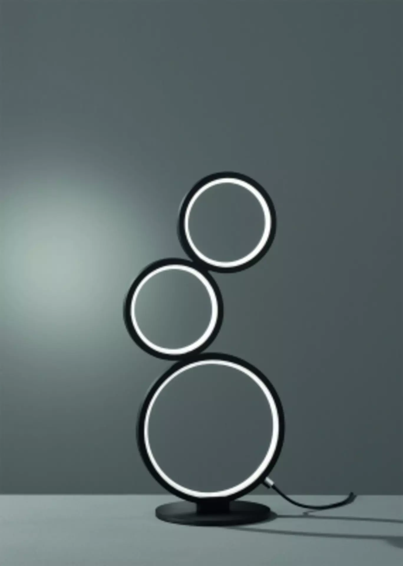 Tischleuchte Rondo Trio Leuchten Metall 20 x 45 x 15 cm