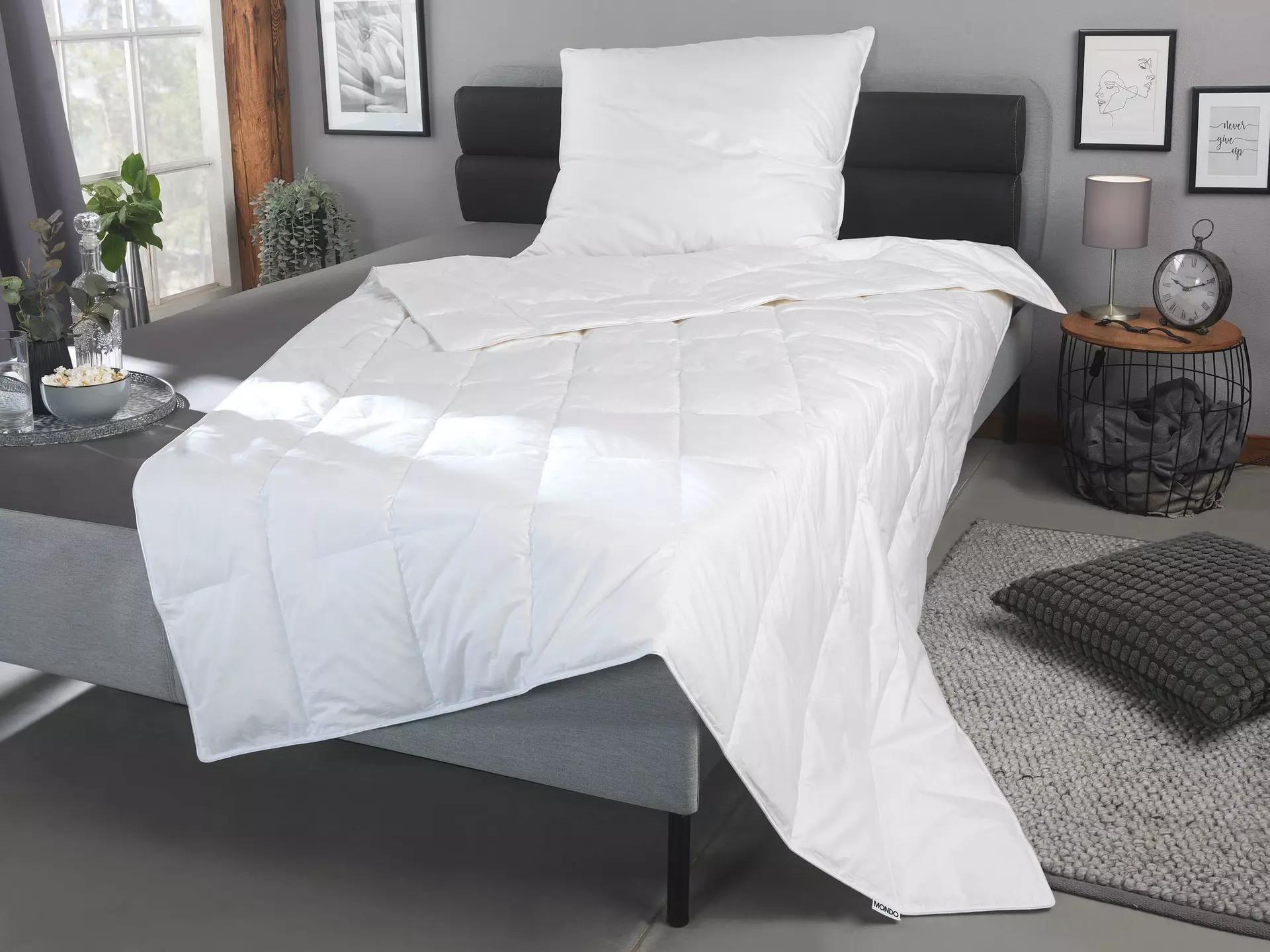 Sommerdaunendecke Elvy MONDO Textil 155 x 220 cm