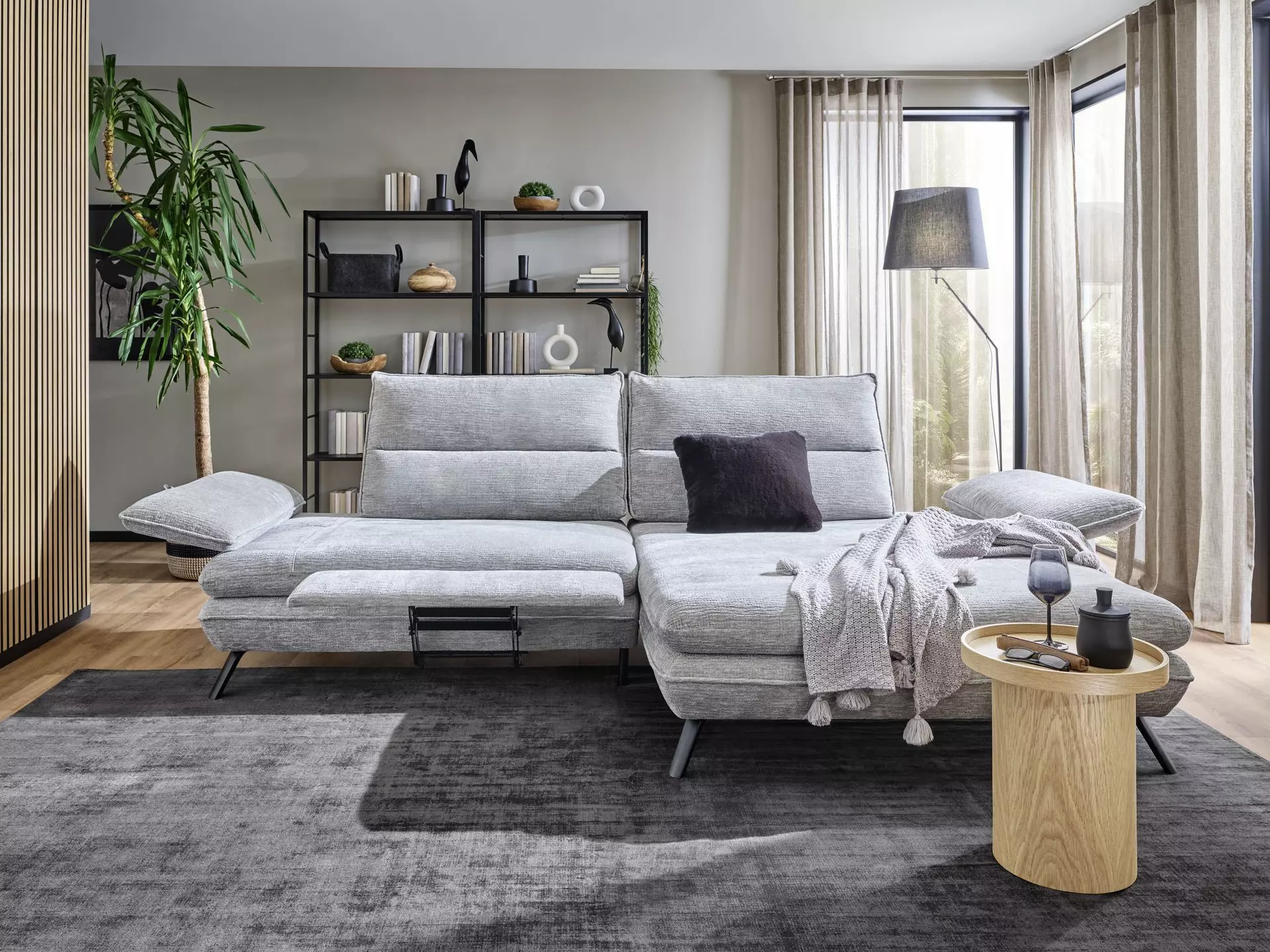 Ecksofa 020.002136 CELECT Textil 276 x 97 x 104 cm