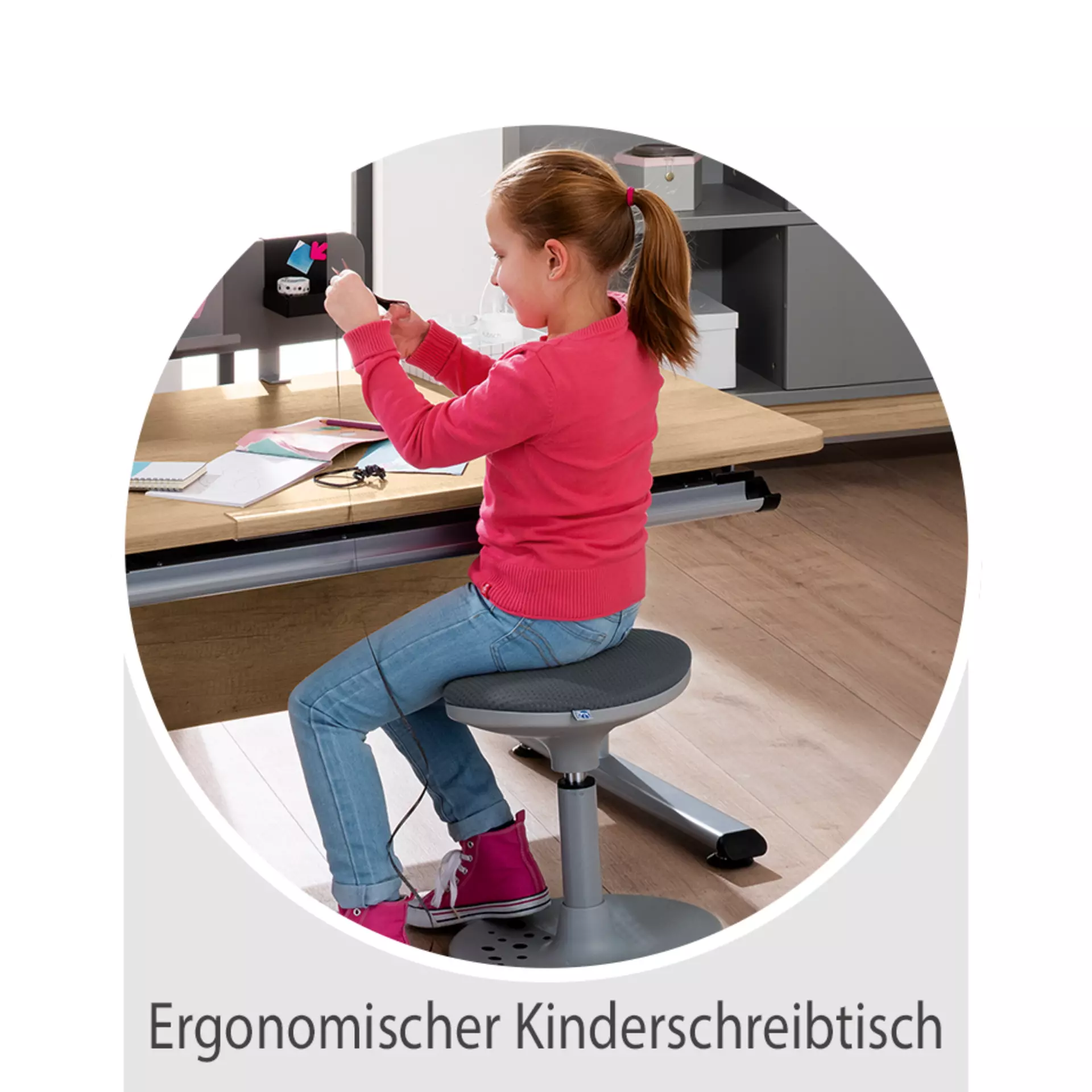 Das könnte Sie auch interessieren: Ergonomischer Kinderschreibtisch