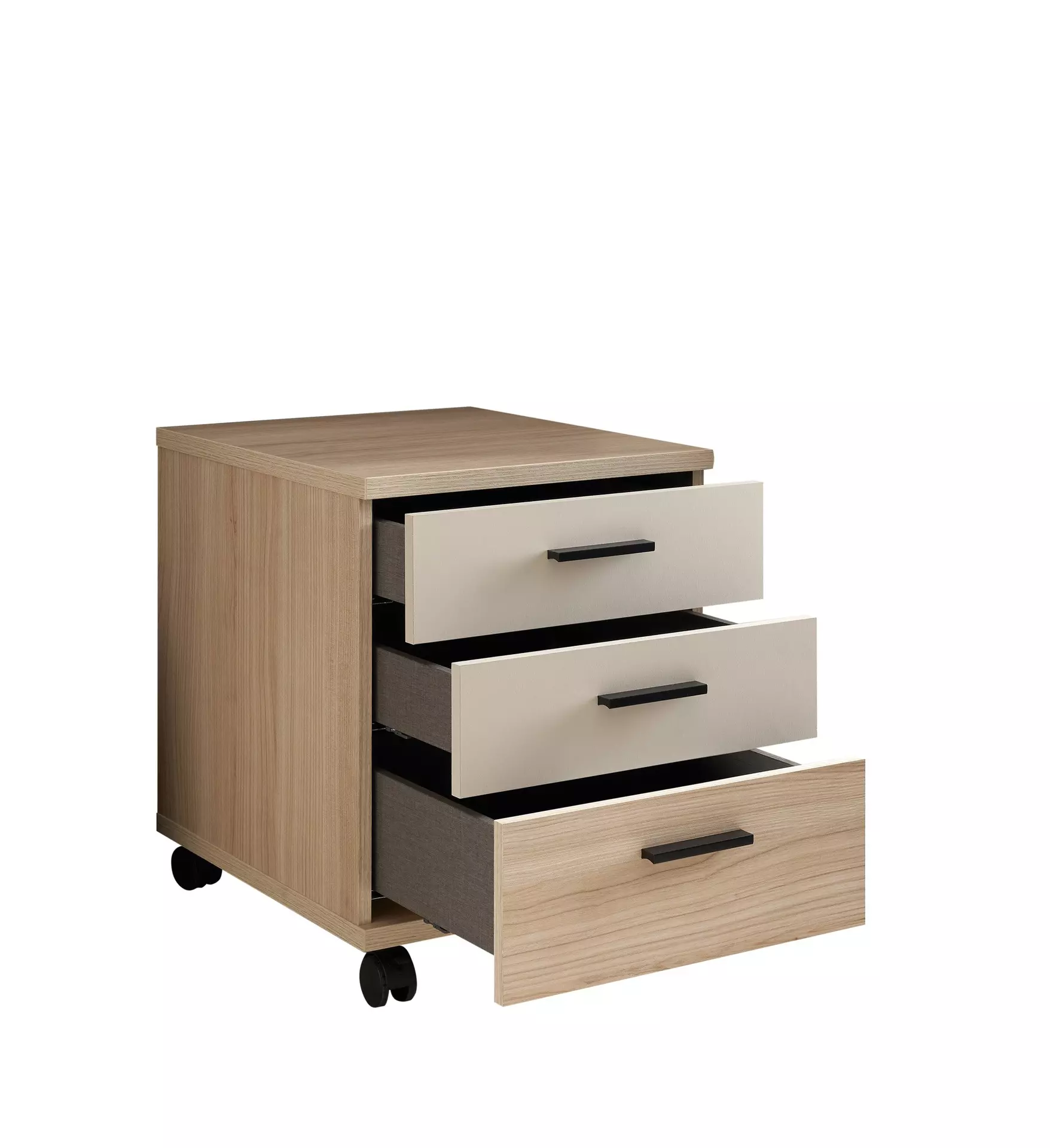 Rollcontainer Assume Vito Holzwerkstoff 50 x 50 x 43 cm