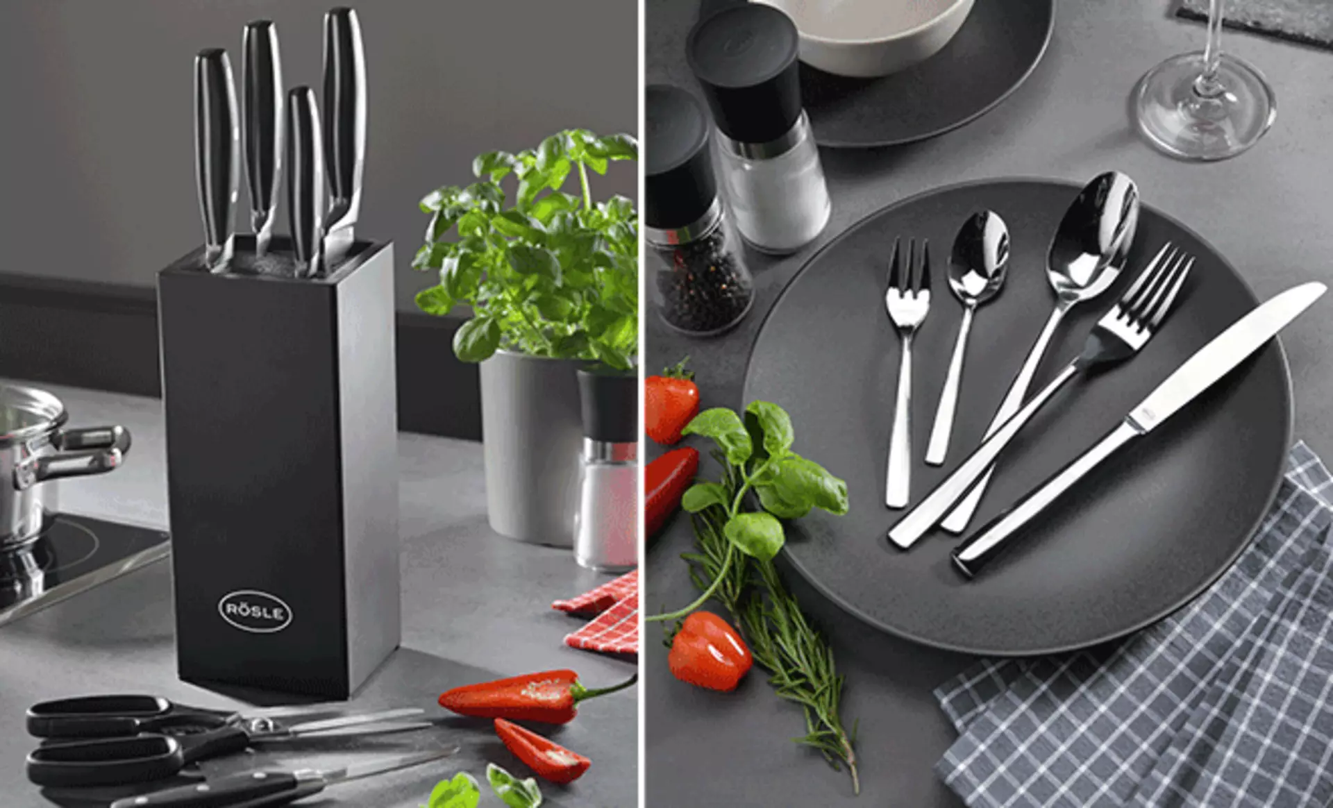 Rösle macht den Unterschied: gute Küchenausstattung bei Möbel Inhofer