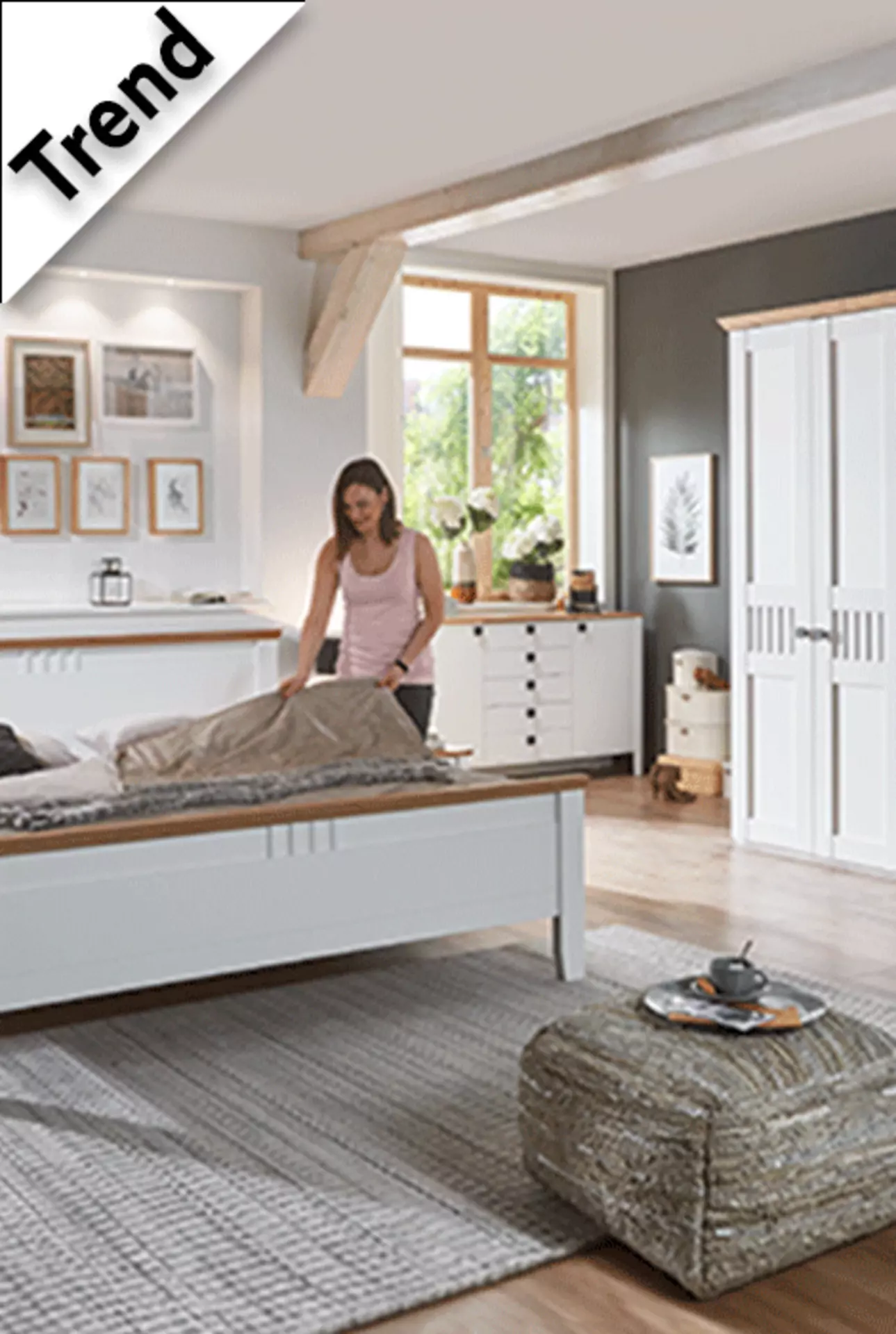 Trend: Schlafen im Landhausstil