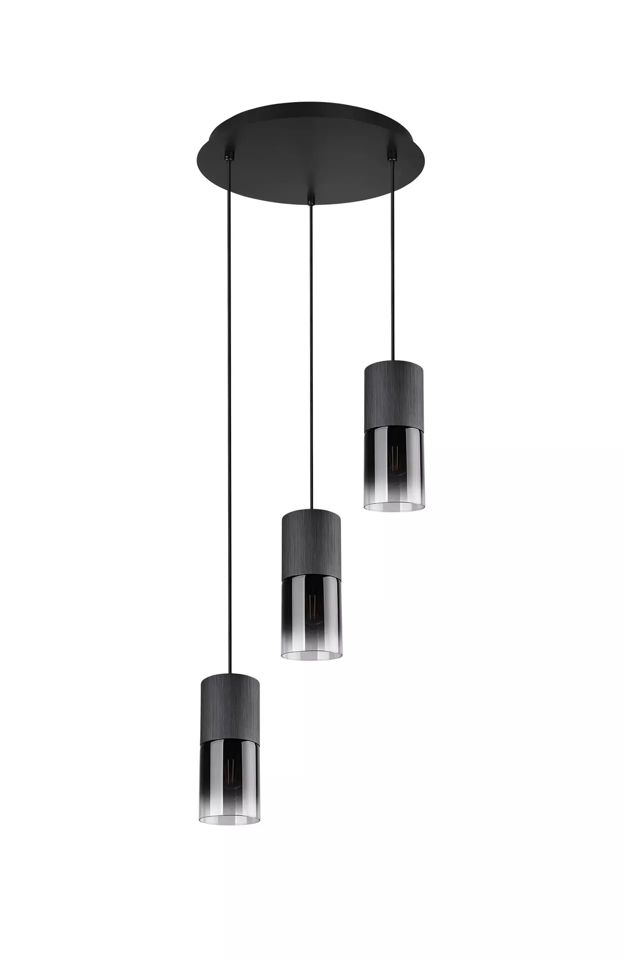 Hängeleuchte Robin Trio Leuchten Metall 37 x 150 x 37 cm