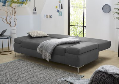 4. Bild von Schlafsofa Polyester grau CELECT