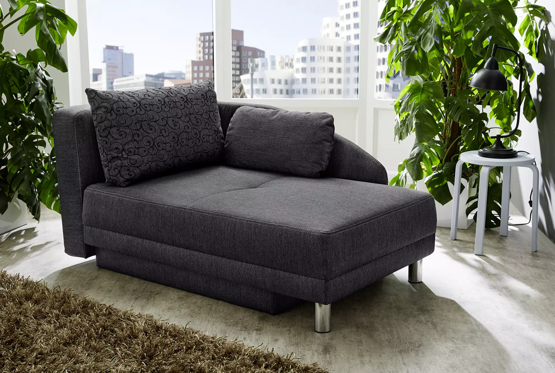 Schlafsofa ROY CELECT Textil 149 x 80 x 90 cm