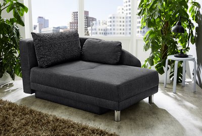 Bild von Schlafsofa Polyester grau CELECT