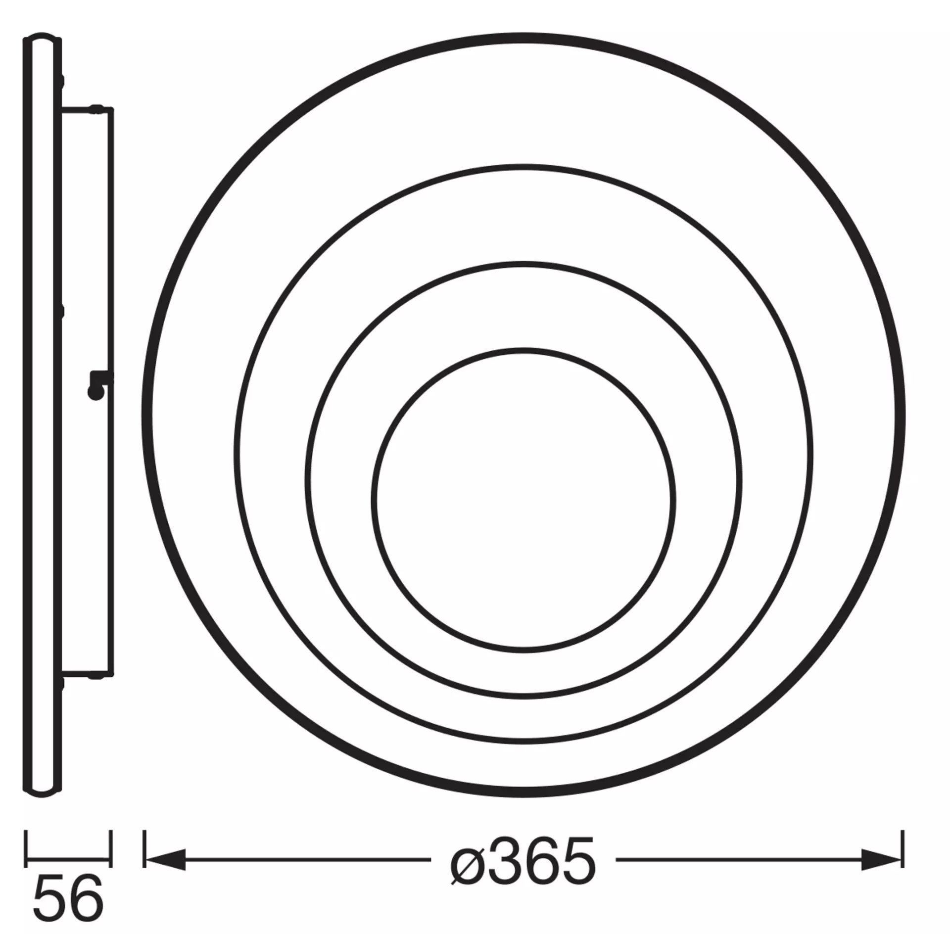 Deckenleuchte Orbis Spiral Gray OSRAM Metall 