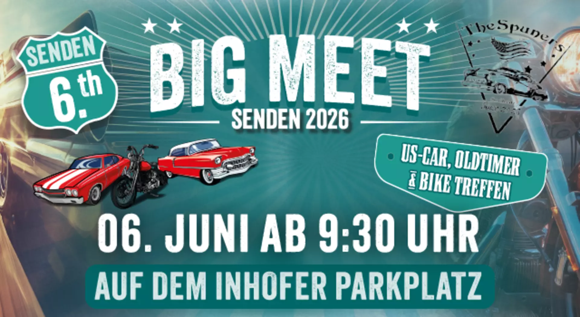 Erleben Sie das highlight des Jahres beim US-Car und Oldtimertreffen bei Möbel Inhofer in Senden