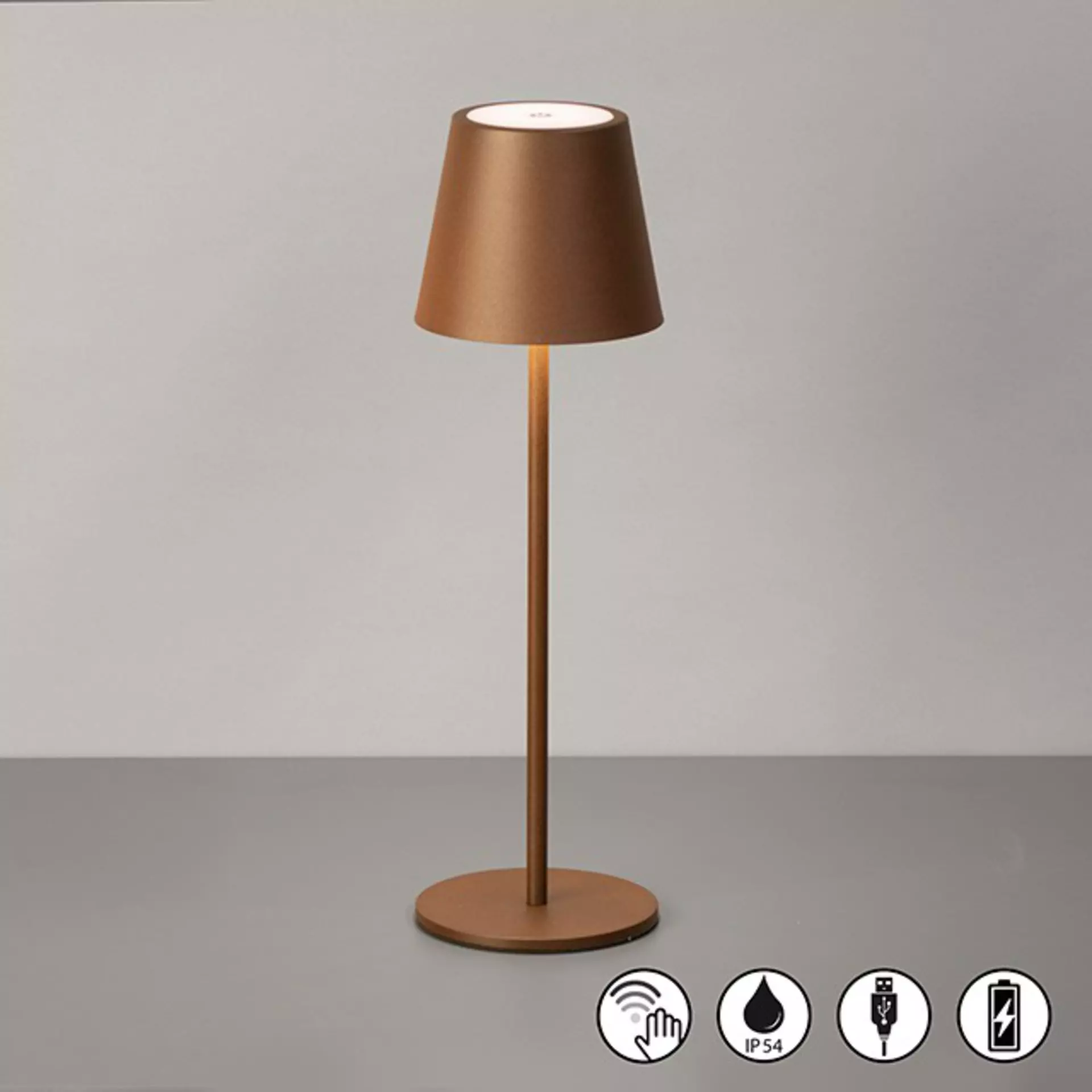 Tischleuchte VILETTO FHLighting Metall 11 x 37 x 11 cm