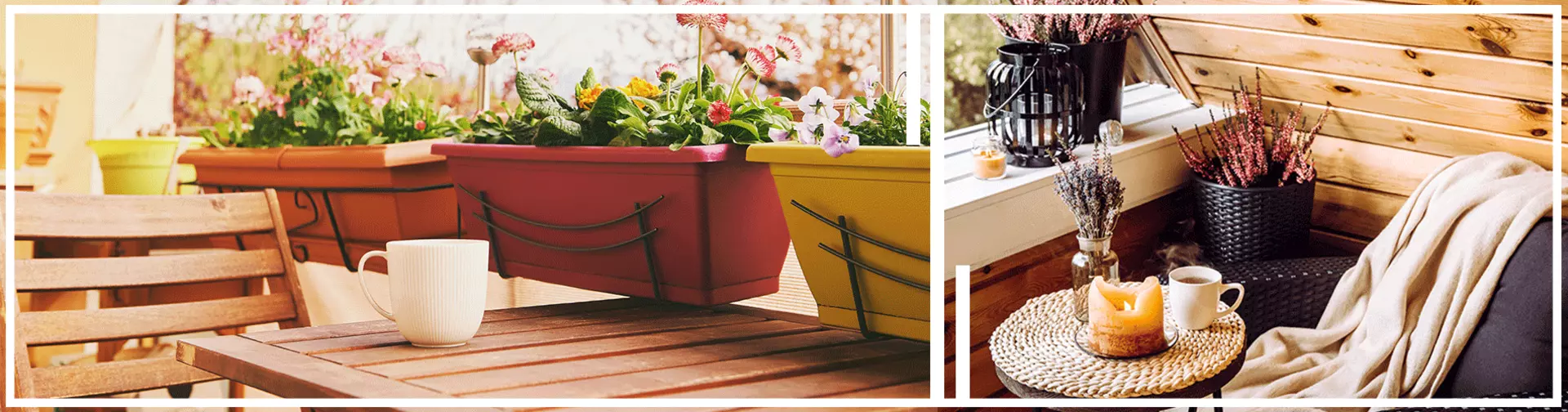 Desktop Banner für den Wohntipp Gemütlicher Balkon