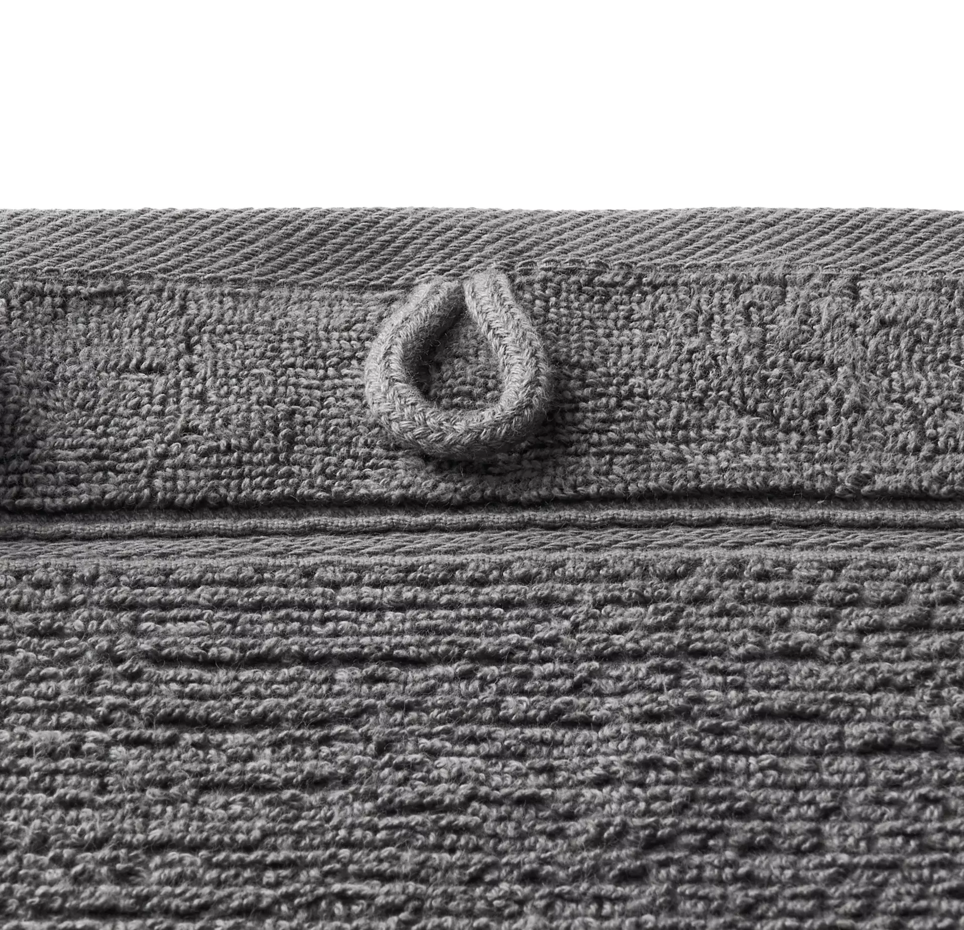 Gästetuch Solid Uni Musterring Textil 30 x 50 cm