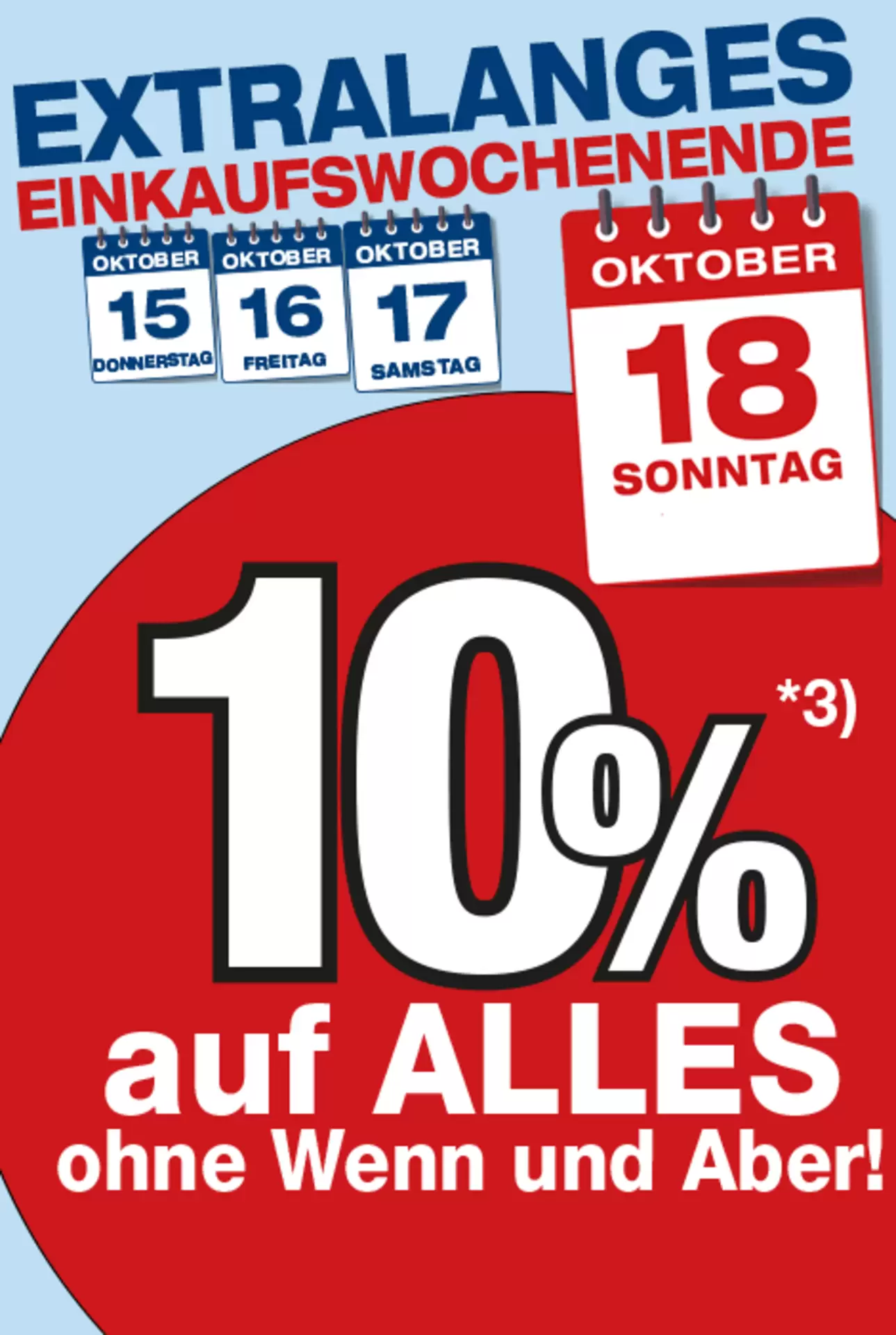 Nur vom 15. bis 18. Oktober: 10% auf alles online bei Möbel Inhofer sichern!