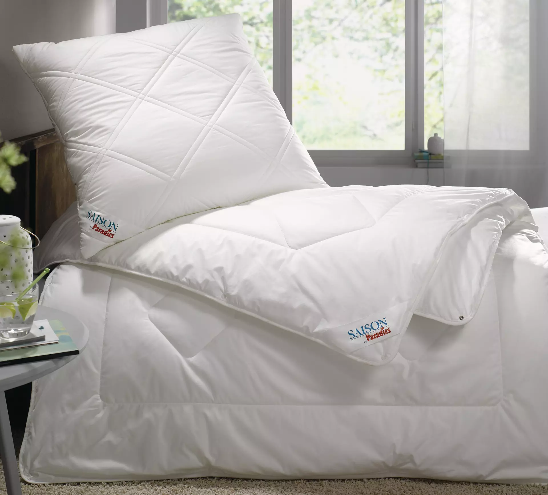 4-Jahreszeitendecke Sinfonie Bio Varietta® Paradies Textil 135 x 200 cm