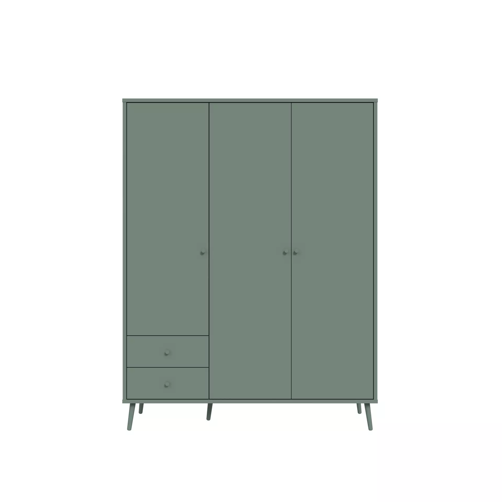 Drehtürenschrank HARRLSON Forte Holzwerkstoff 52 x 201 x 154 cm