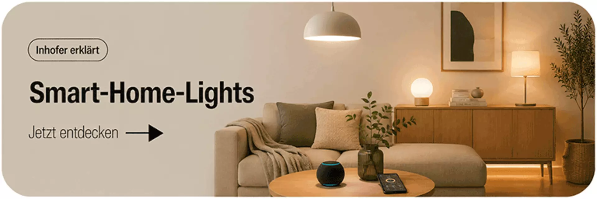 Jetzt den Inhofer Ratgeber zu Smart Home Light entdecken