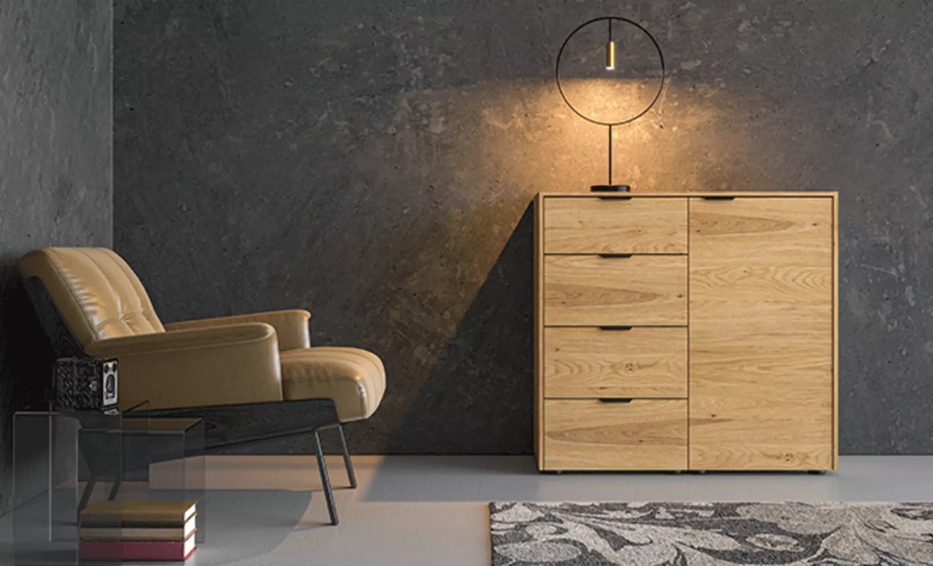 Ergänzender Stuaraumlösung: Kommoden von Jutzler