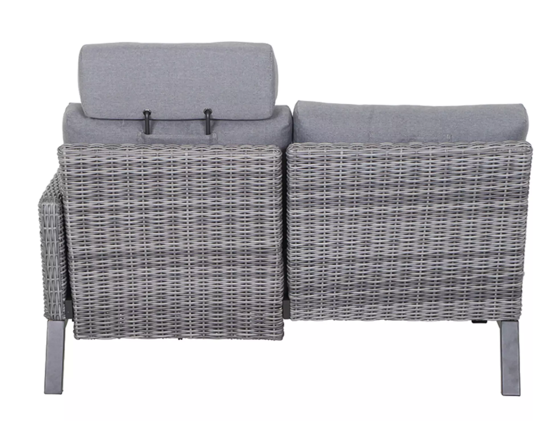 Sofa 2-Sitzer BELLANI Siena Garden Metall 82 x 62 x 135 cm