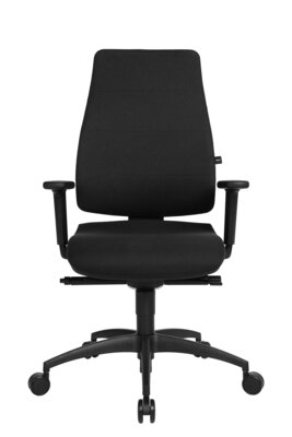 4. Bild von Büro-Drehstuhl Kunststoff schwarz Topstar