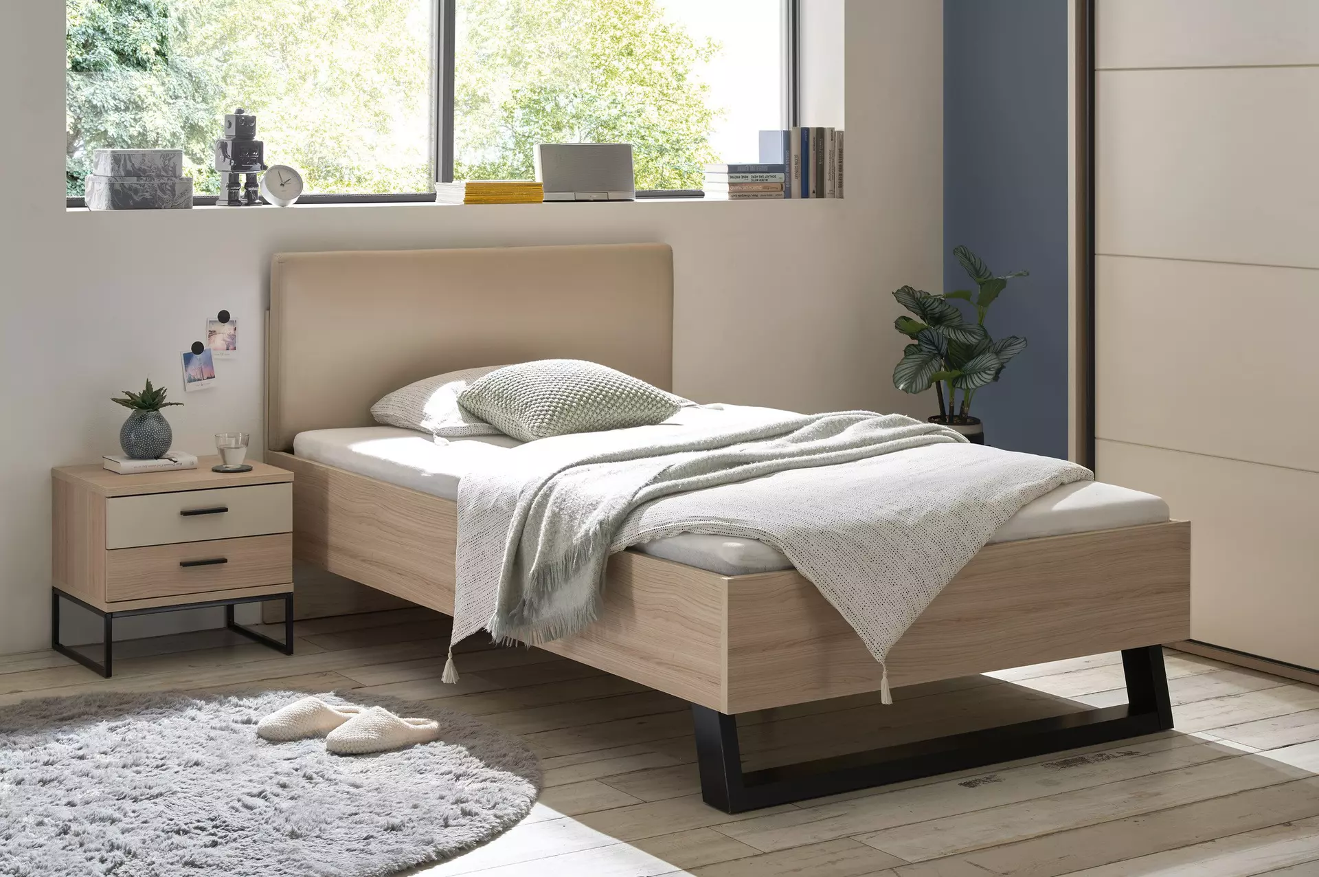 Nachttisch Assume Vito Holzwerkstoff 39 x 46 x 49 cm