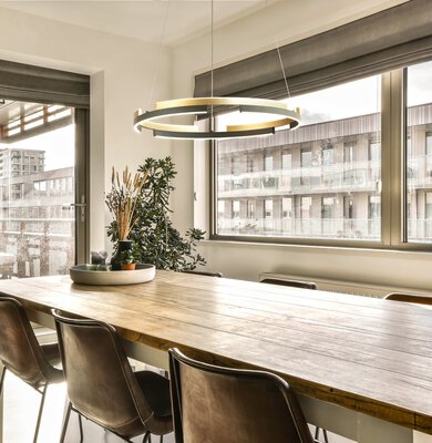 3. Bild von Hängeleuchte LED Fernbedienung schwarz