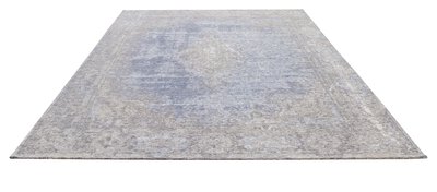 Bild von Maschinenwebteppich ca. 220 x 68 cm Blau