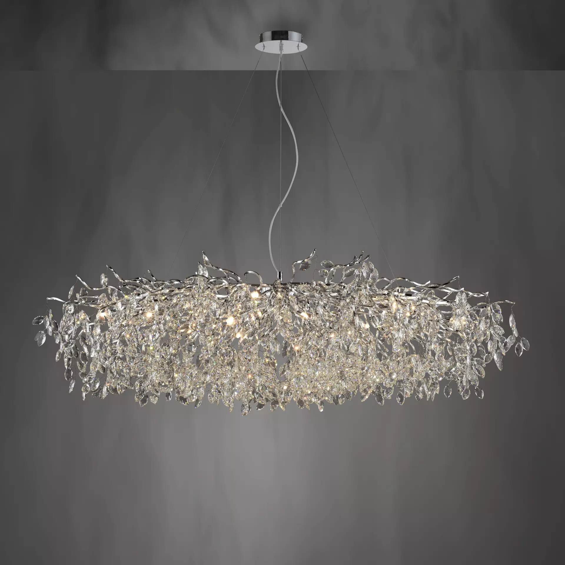 Kronleuchter RICICLE Paul Neuhaus Metall 70 x 250 x 150 cm