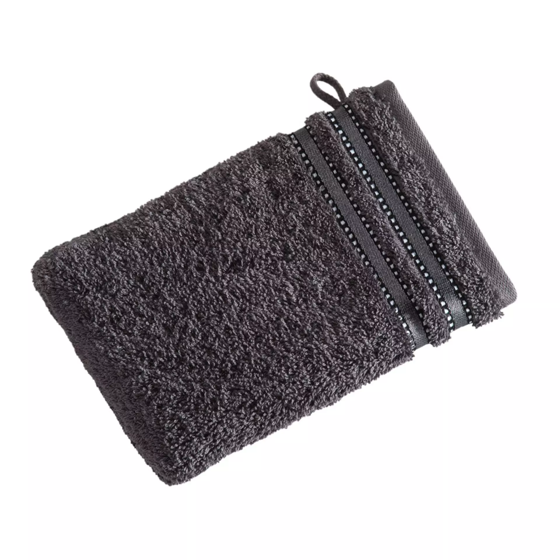 Waschhandschuh Cult de Luxe Vossen Textil 22 x 22 cm