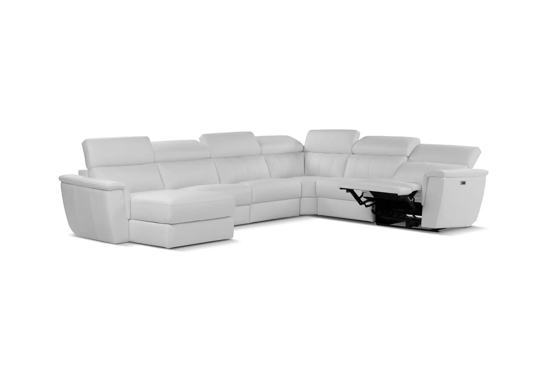 Polstergarnitur WASHINGTON Nicoletti Home Leder 291 x 84 x 370 cm