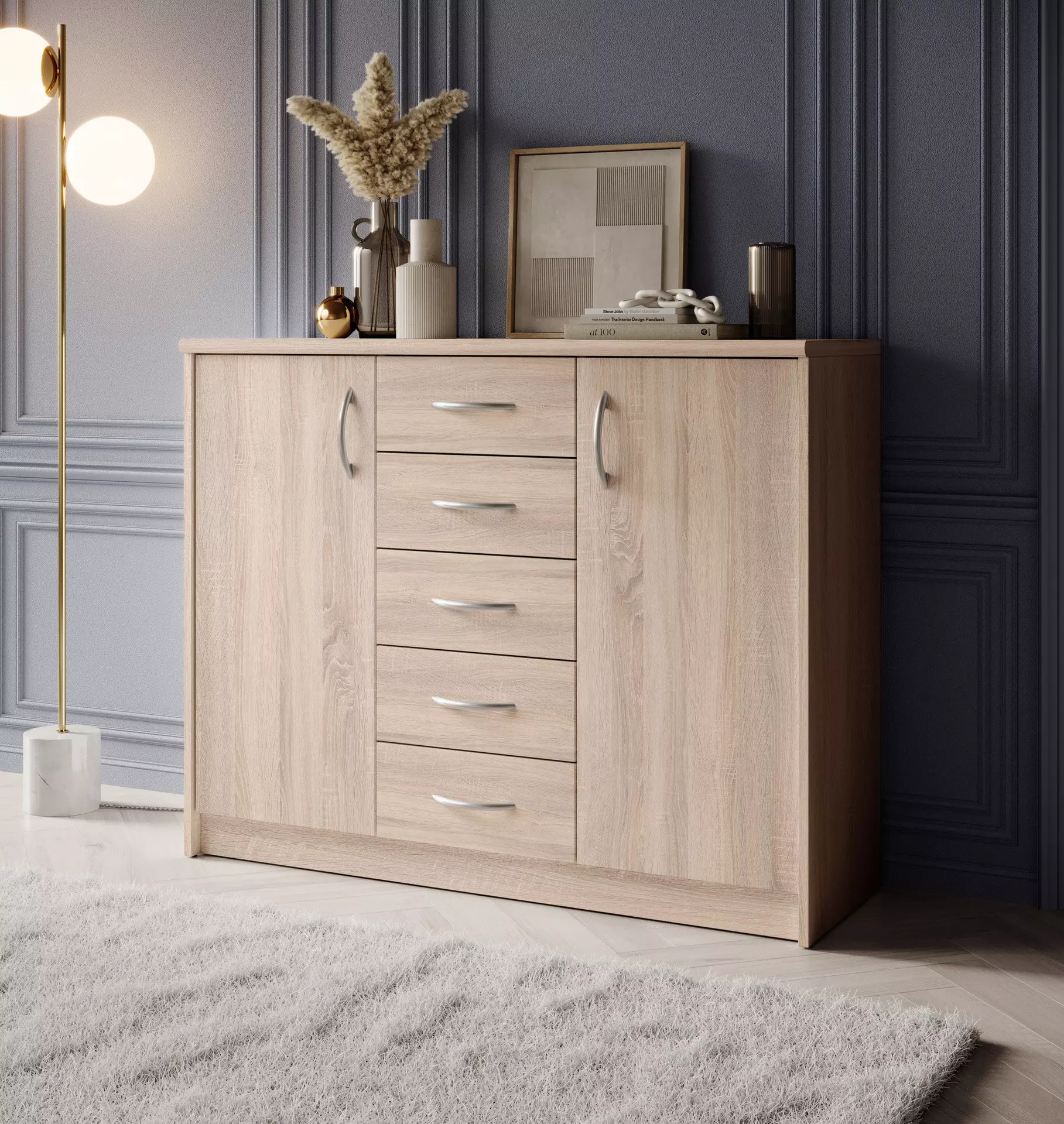 Kommode OPTIMUS CELECT Holzwerkstoff 36 x 86 x 109 cm