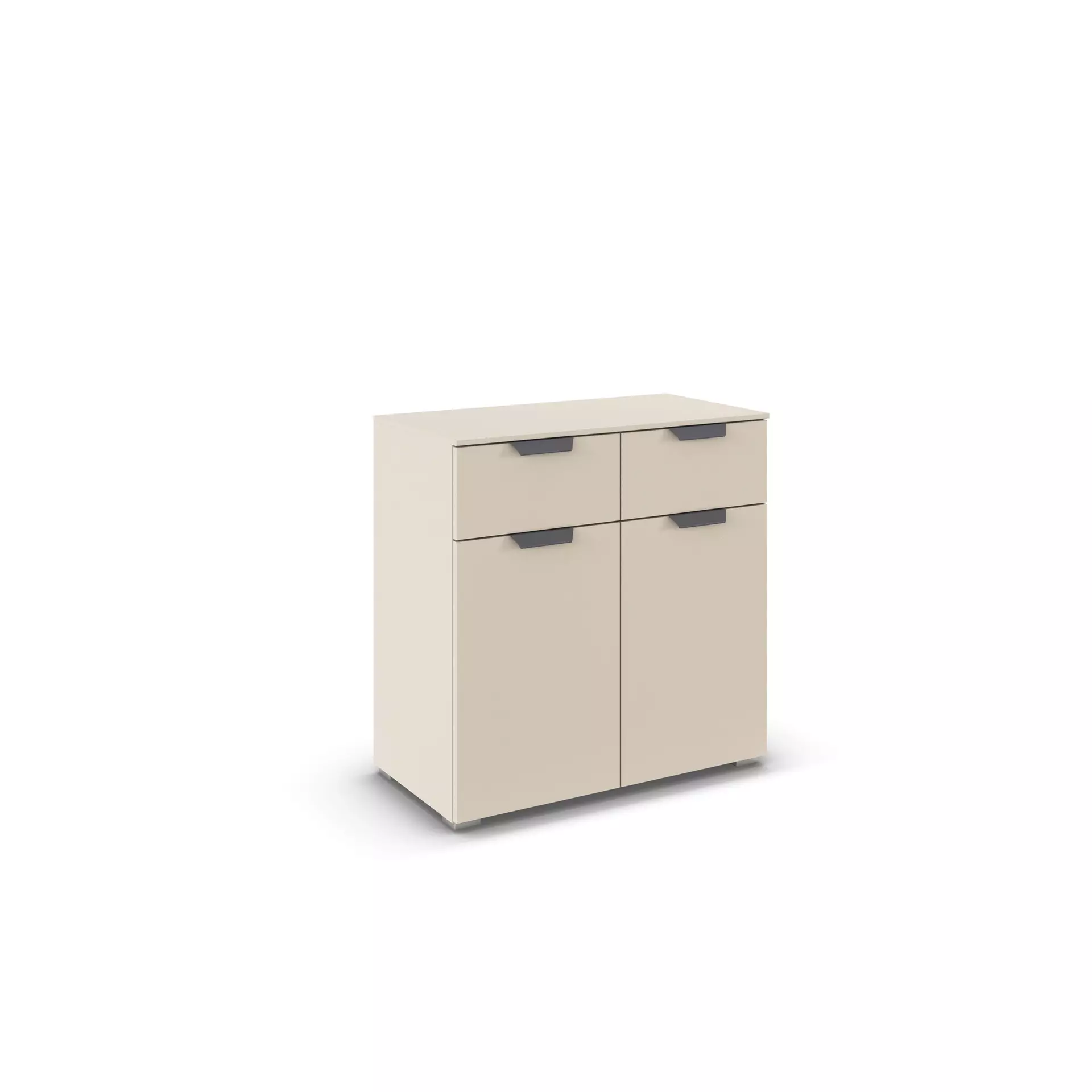 Kommode ADITIO BOX rauch ORANGE Holzwerkstoff 42 x 81 x 80 cm