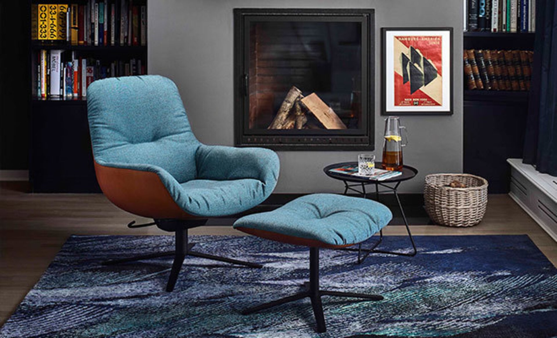 Designer Lounge-Sessel von Freifrau