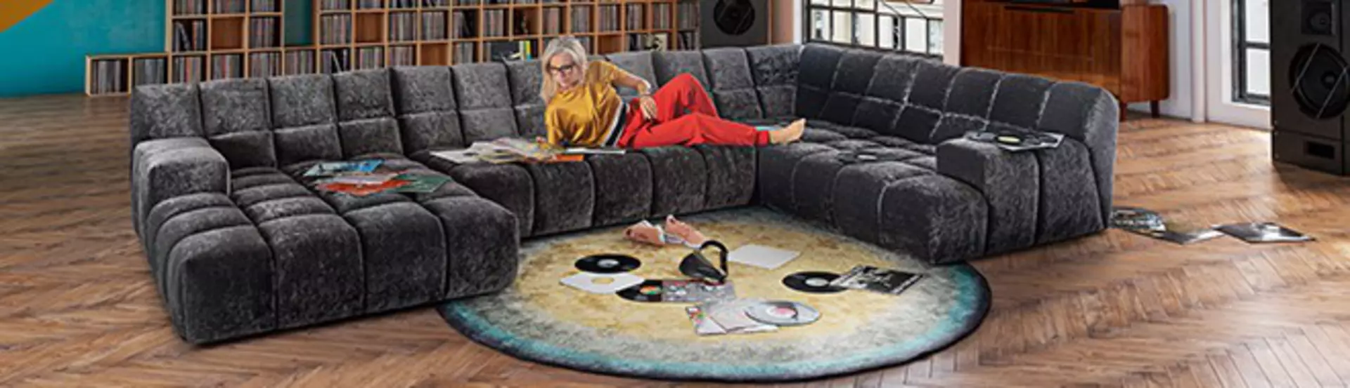 Bretz Sofa Modell Edgy 