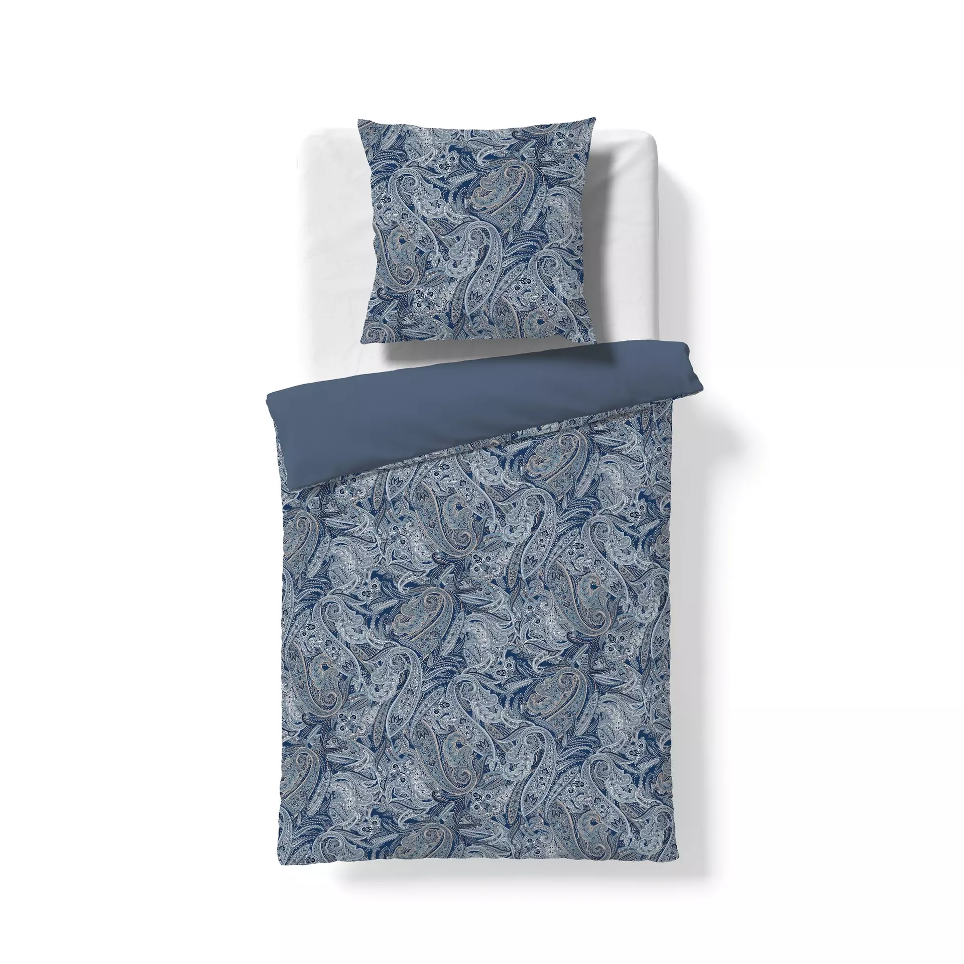 Satin-Bettwäsche Modern Elegance S Fleuresse GmbH Textil 155 x 220 cm